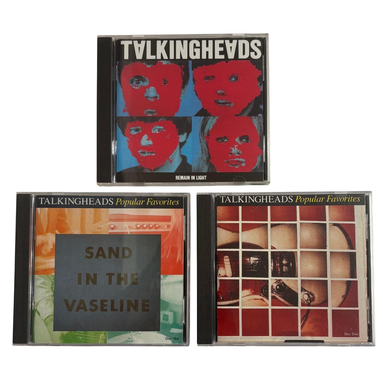 Talking Heads CD Lot Remain in Light & Sand in the Vaseline Popular Favorites