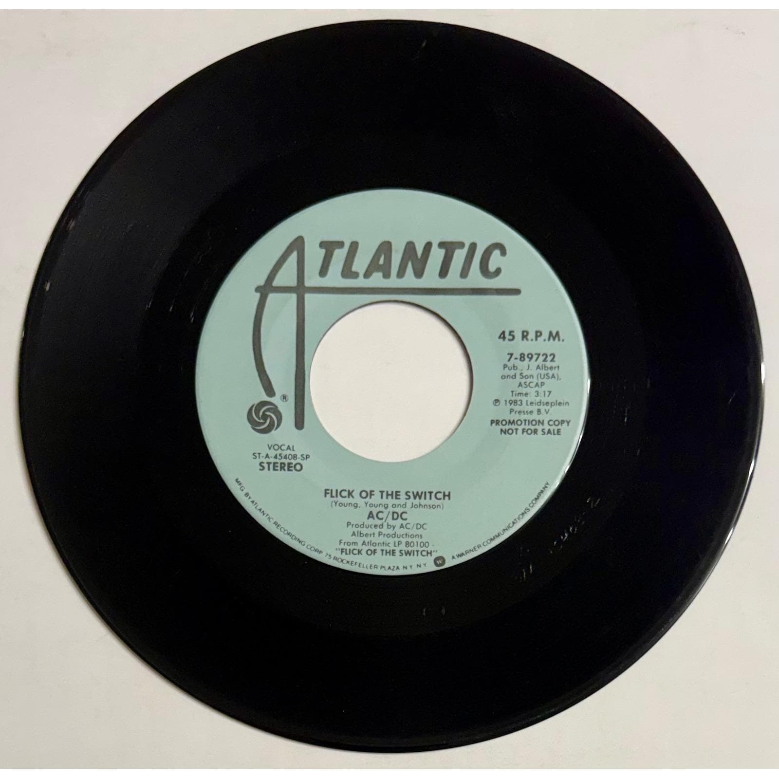 Ac/dc 45 Rpm Records - Etsy