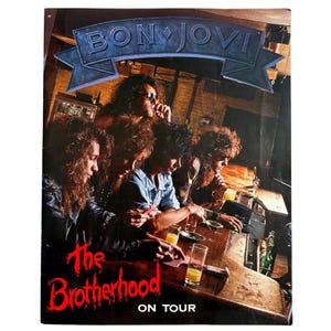 Bon Jovi Tour Book - Etsy