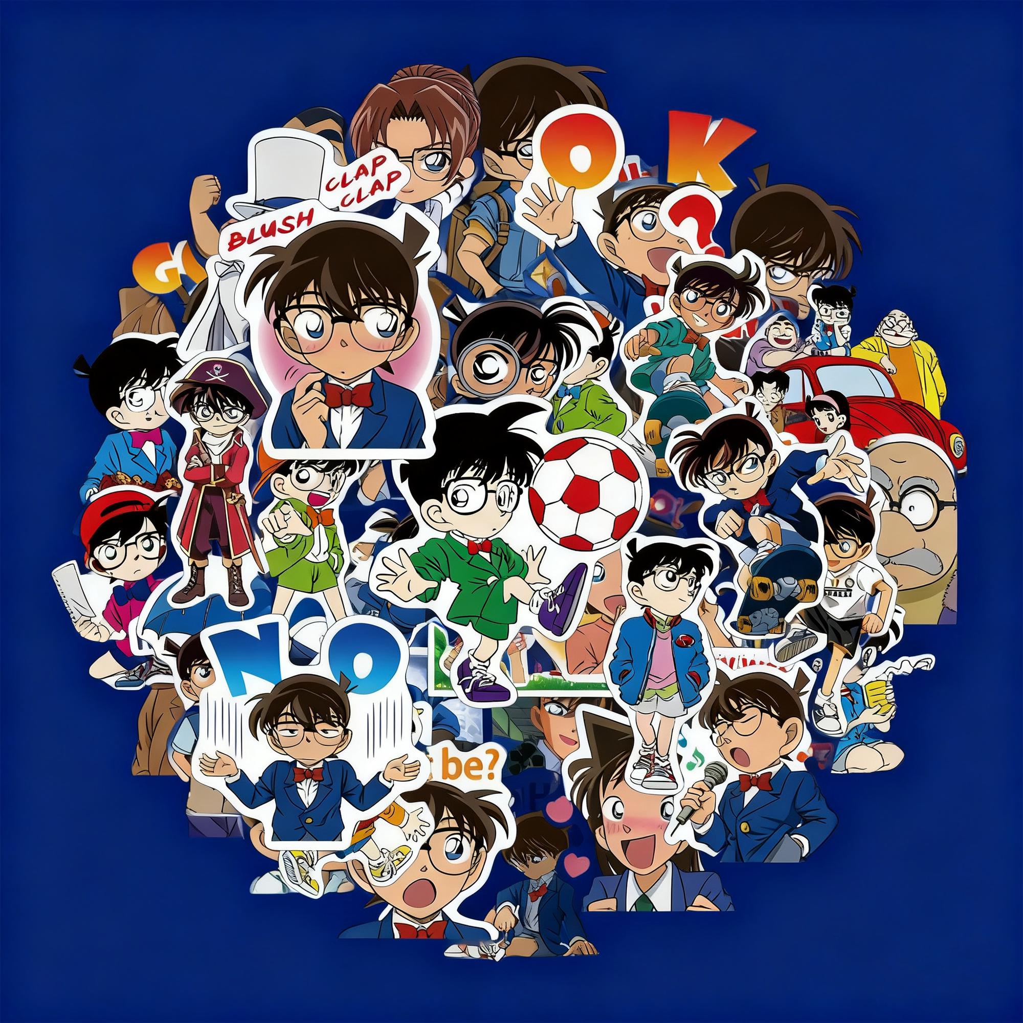 Detective Conan Stickers - Etsy, image size:2000x2000