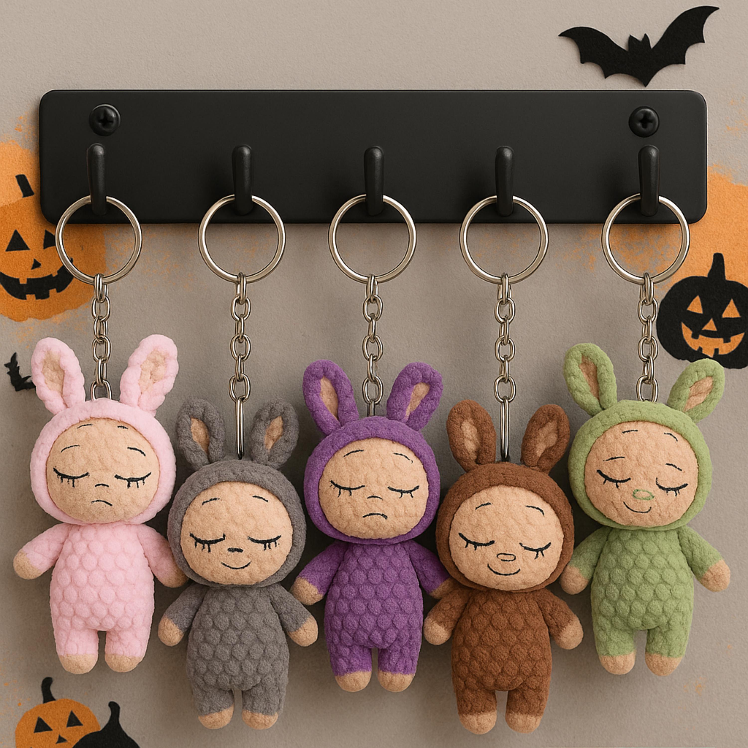 Labubu mini keychain - Etsy 日本