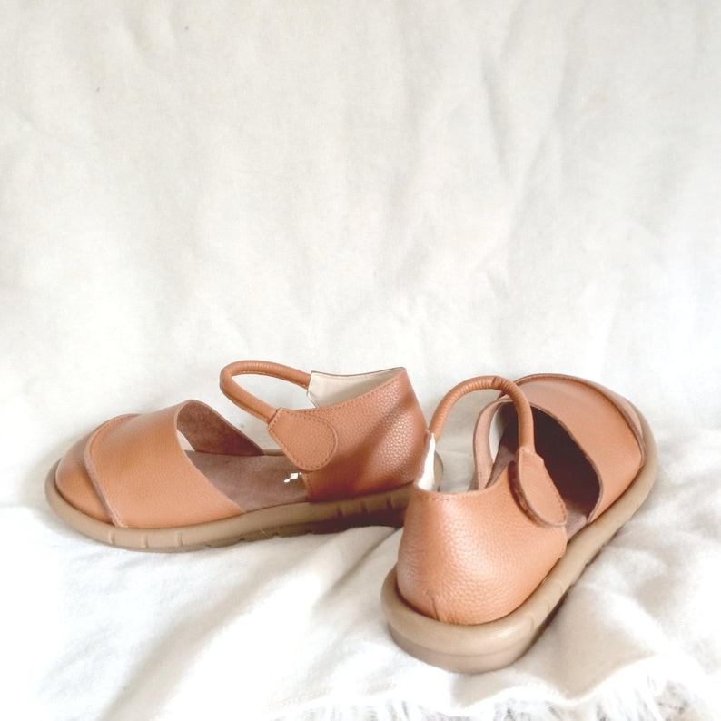 Genuine Leather Barefoot Mary Janes, Wide Toe Box Flats, Zero Drop Sole image 11