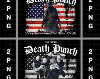 Five Finger Death Punch 20th Anniversary World Tour 2026 North America City Dates Digital Download