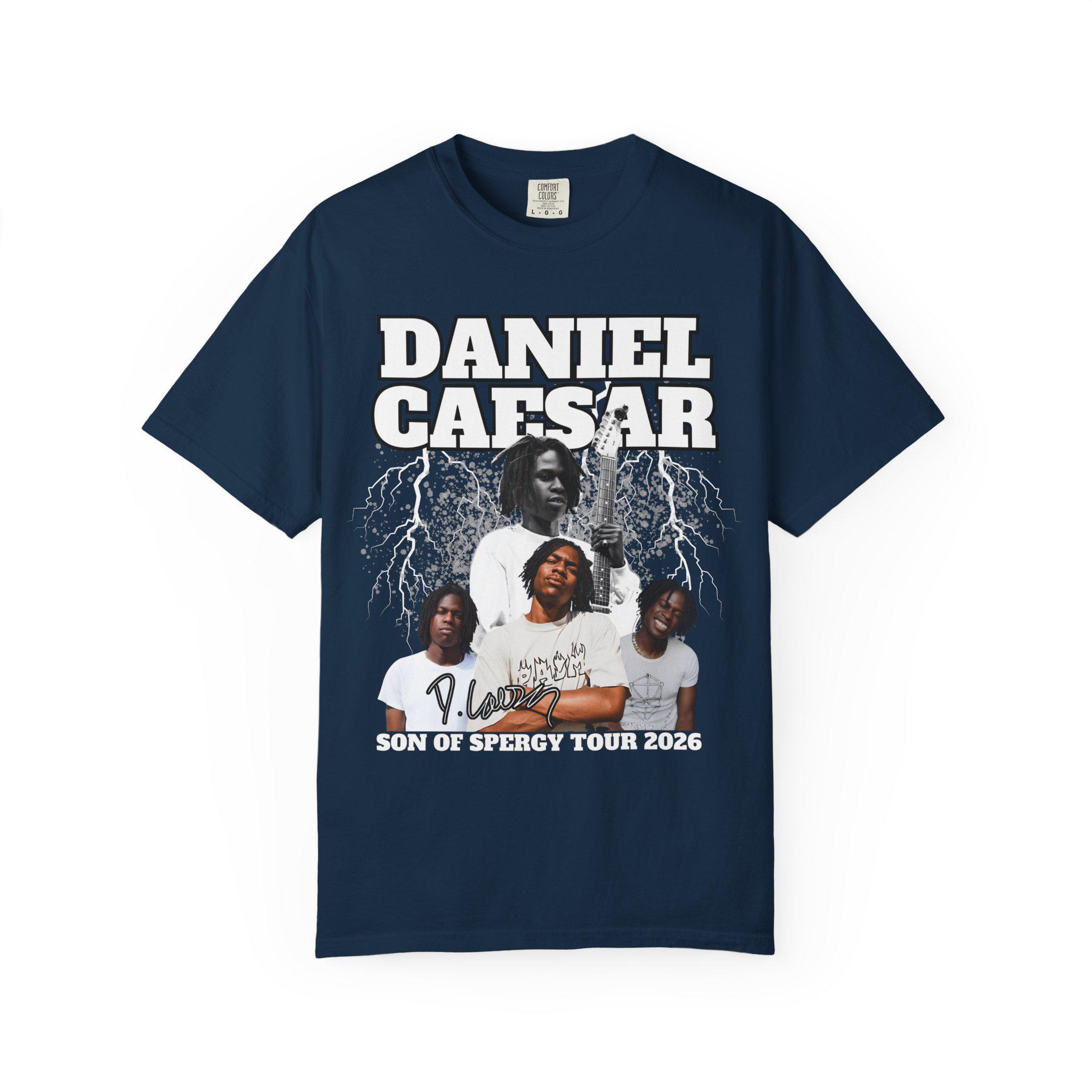 Daniel Caesar Son of Spergy Tour 2026 PNG T-shirt Design (digital