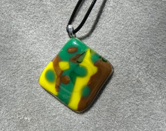 Fused Glass Pendant
