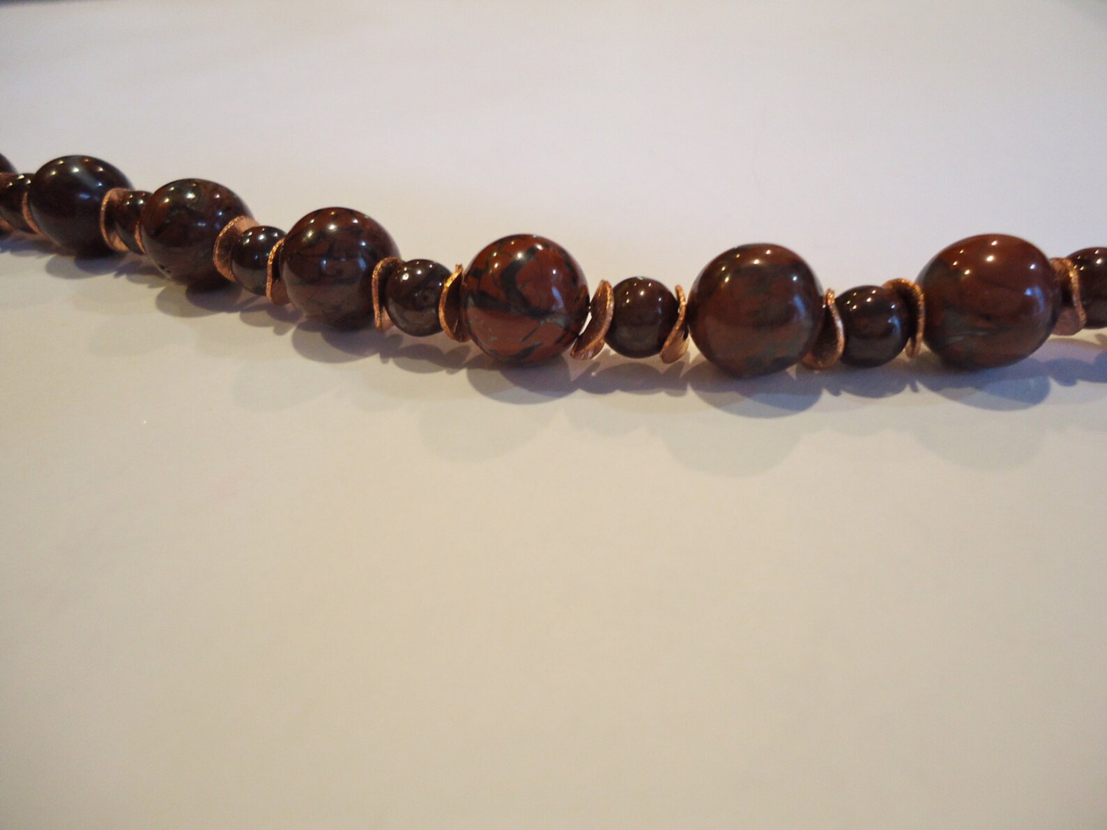 Poppy Jasper Bracelet Etsy
