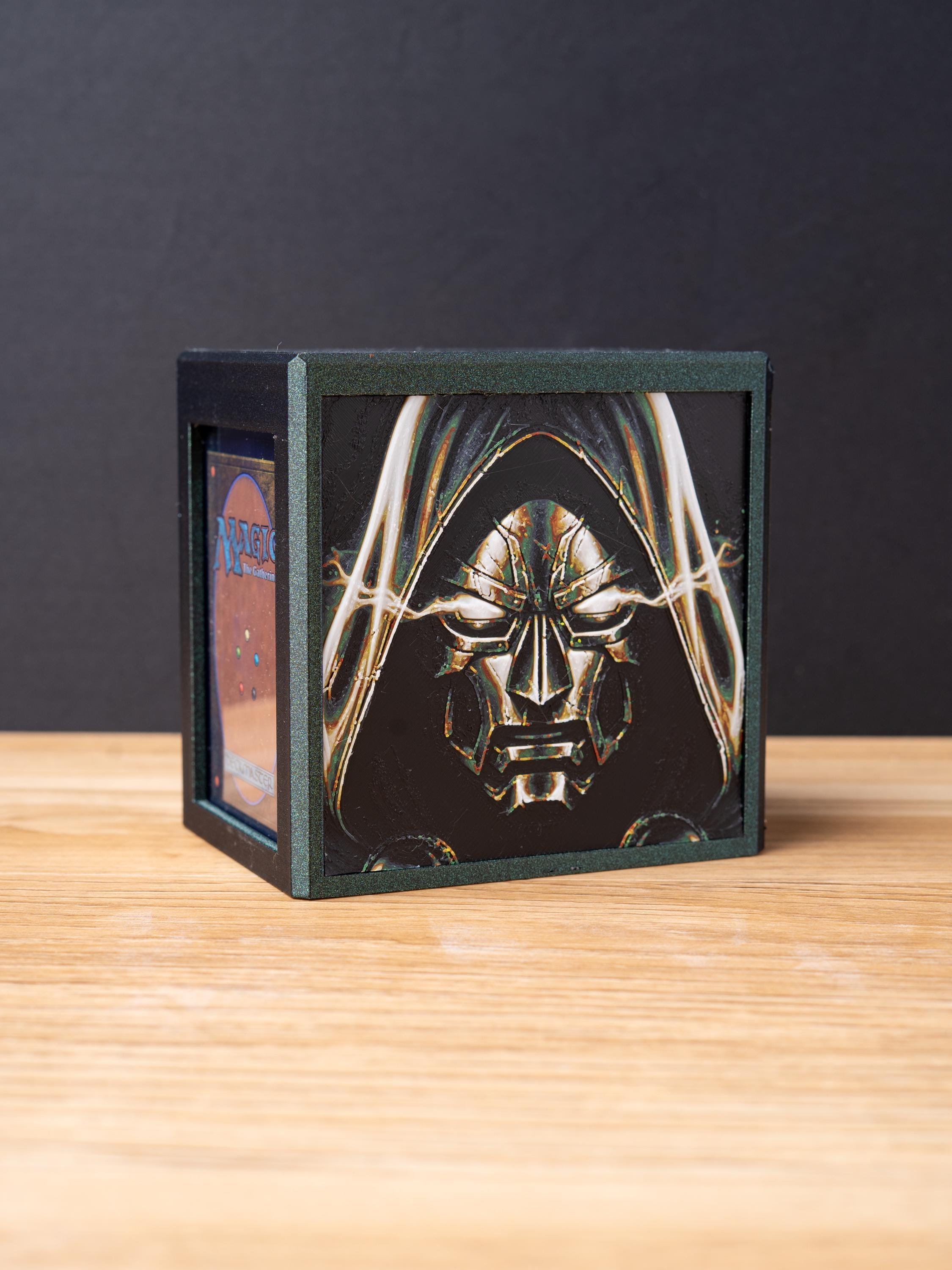 Doctor Doom Hueforge MTG Commander Deck Box | Marvel Super Heroes