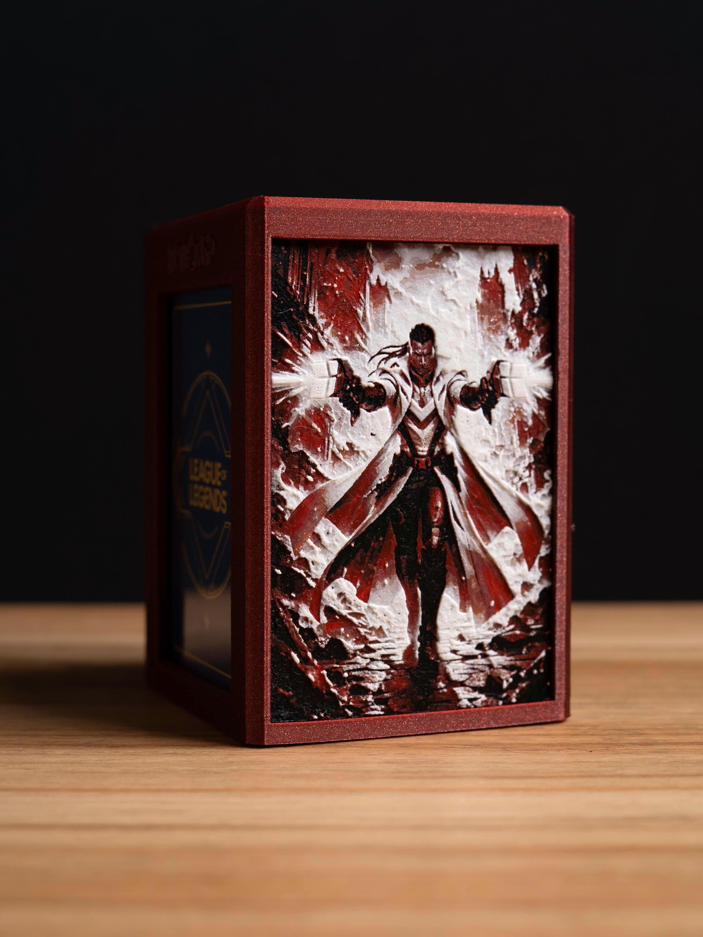Riftbound Deck Box | Lucian 3D Printed TCG Card Storage Gift - Etsy
