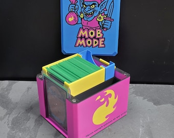 Krenko MTG Deck Box | Goblin Commander Deck Box | All-in-One 3D Printed TCG Card Storage