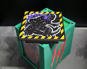 MTG EDH Commander Showcase Deck Box - Godzilla - Etsy