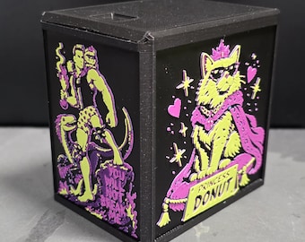 Dungeon Crawler Carl MTG Deck Box | Commander Deck Box | Princess Donut HueForge 3D Printed TCG Gift