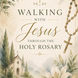 Catholic Prayer Journal PDF | Rosary Journal | Christian Bible Study Journal | Printable Faith Planner | Digital Download