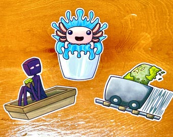 Minecraft Buddy Stickers