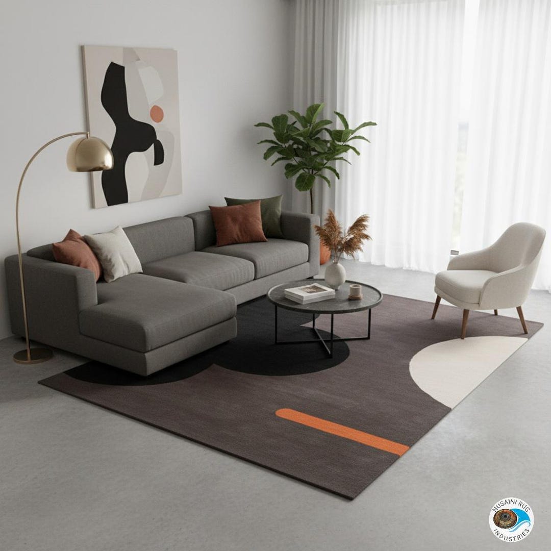 Handmade Area Rugs Wool Hand Tufted 100% New Zealand Wool Abstract ...