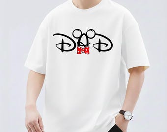 Comfort Color Mickey Dad Shirt Dad Mouse Shirt T-Shirt | Papa Mouse Fathers Day