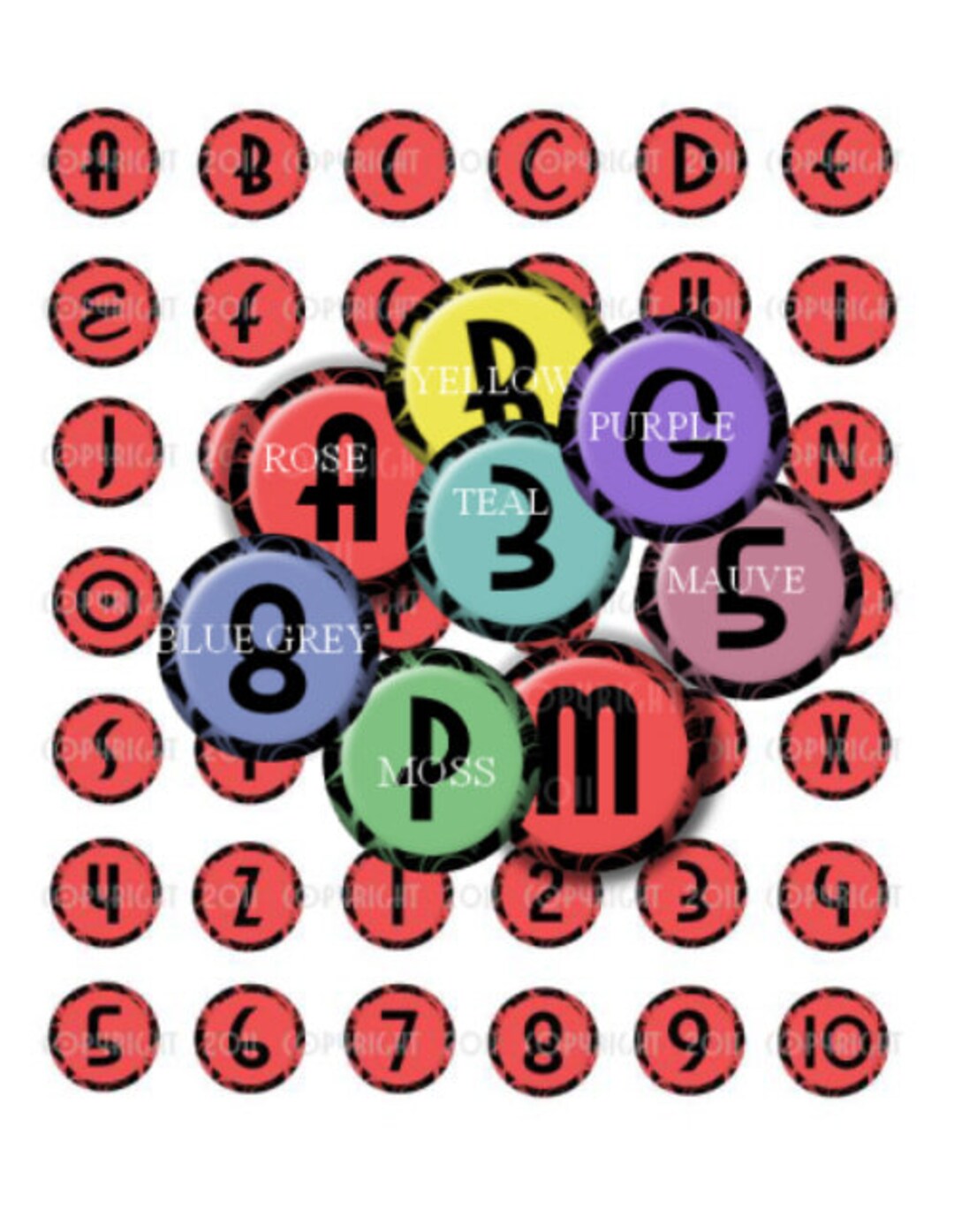 Instant Download Alphabet Art Deco Digital Download - Etsy