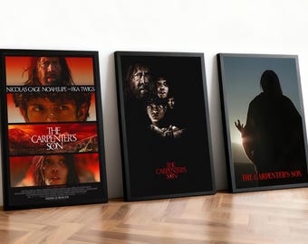 Plakat filmowy „Syn cieśli” | Klasyczne filmy | Kino domowe | Spersonalizowana dekoracja ścienna do akademika | Dekoracja domu dla kinomana | Prezent urodzinowy