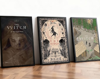 The VVitch Movie Poster | Classic Films | Home Theater | Personalized Dorm Wall Art | Movie Fan Home Decor | Birthday Gift