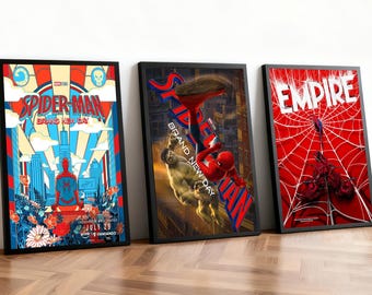 Póster de la película Spider-Man: Un Nuevo Día / Películas Clásicas / Cine en Casa / Decoración personalizada para dormitorios / Decoración para el hogar de cinéfilos / Regalo de cumpleaños