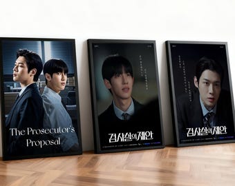 The Prosecutor's Proposal Movie Poster | Classic Films | Home Theater | Personalized Dorm Wall Art | Movie Fan Home Decor | Birthday Gift