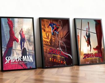 Spider-Man Brand New Day 2026 Movie Poster | Classic Films | Home Theater | Personalized Dorm Wall Art | Movie Fan Home Decor