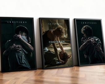 Leviticus Movie Poster | Classic Films | Home Theater | Personalized Dorm Wall Art | Movie Fan Home Decor | Birthday Gift