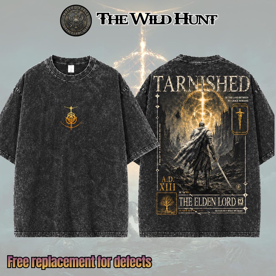 Tarnished the ELDEN LORD Elden Ring Boss Retro Limited Vintage , From Software Collection Game ...