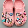 Cartoon PVC Shoe Charms: Fun Clog Decorations for Kids
