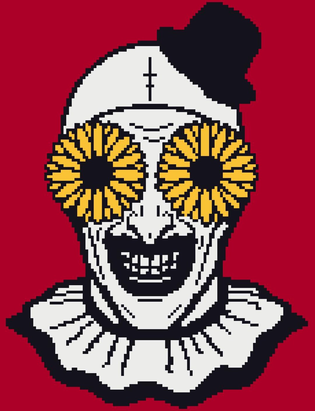 Terrifier Crochet Blanket Pattern - Etsy