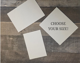 MAT BOARD (Unfinished), Cross Stitch Finishing, Pick Your Size