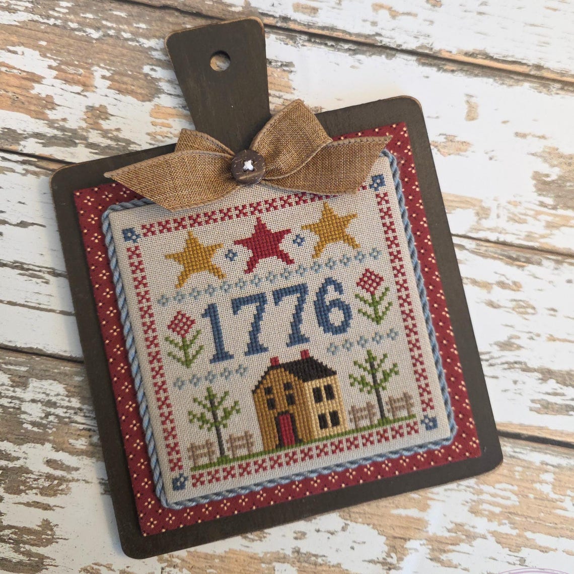 Homestead Sampler Series: 1776 by Starry Nights Studio, Cross Stitch ...