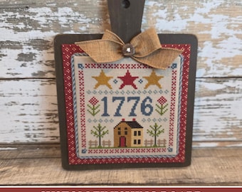 HOMESTEAD SAMPLER BOARD (Rustic Brown) - Cross Stitch Finishing Board, Cross Stitch Backer, Homestead Sampler Series, Custom Finishing Board