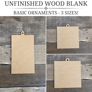 UNFINISHED WOOD BLANK, Cross Stitch Finishing, Finishing Board, Cross Stitch Backer, DiY Cross Stitch Finishing, Basic Ornament