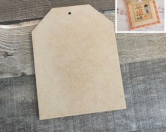 UNFINISHED WOOD TAG, Cross Stitch Finishing, Finishing Board, Cross Stitch Backer, DiY Cross Stitch Finishing, Basic Tag