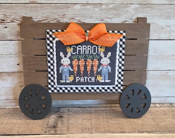 CART (Rustic Brown) - Cross Stitch Finishing Board, Cross Stitch Finishing Piece, Cross Stitch Backer