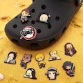 Demon Slayer Shoe Charms for Crocs, Anime Clog Accessories, Nezuko Tanjiro Character Croc Charms Set, Gift for Anime Fans product logo