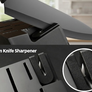 Complete 15 piece knife set for home cooking