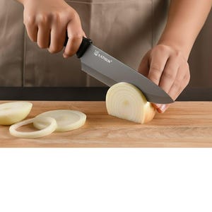 Professional kitchen knife set storage block