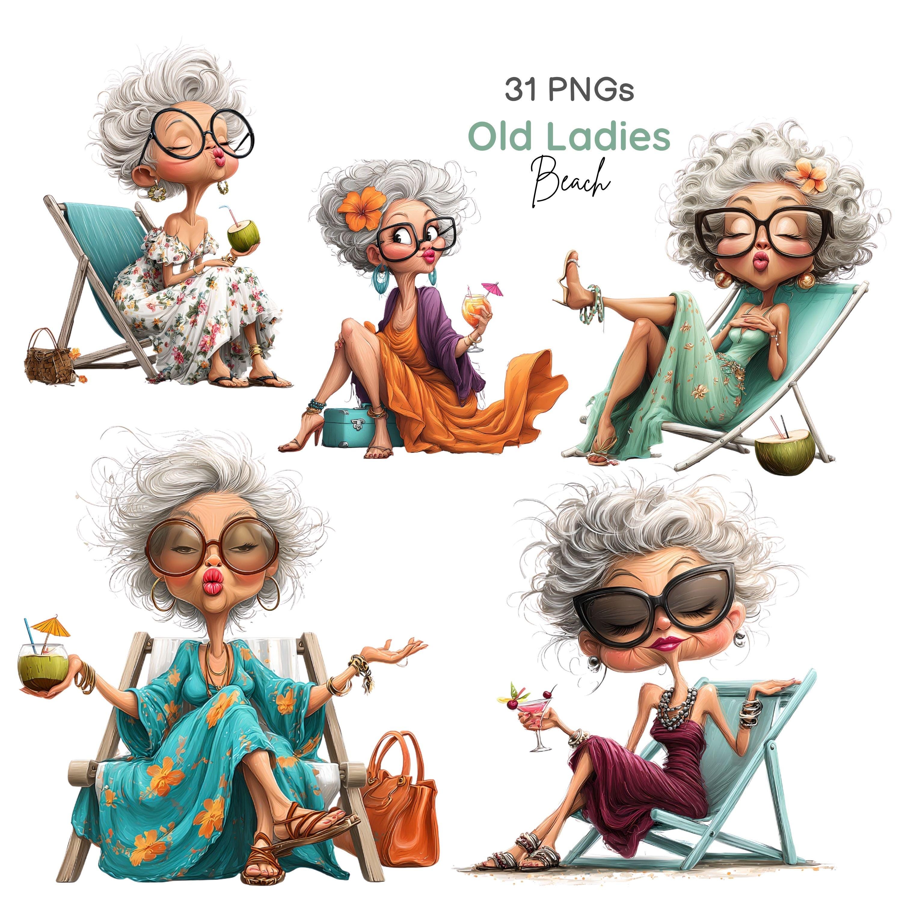 knee length dresses for ladies 4E's Novelty Old Lady Costume for Kids 5 Pcs Set for 100 Days of School Grandma Dress-Up