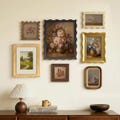 Vintage Retro Picture Frames - (4x4/4x6/5x7/8x10) Photo Frames Cottagecore Boho Wall, Gallery Wall Frames for Art, Wall or Tabletop Display product logo