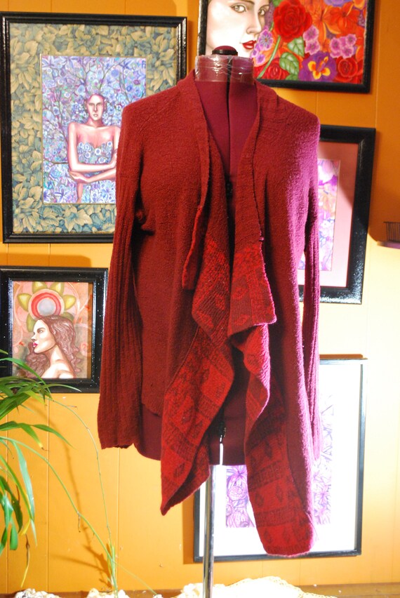 Sweater Vintage Sweater Duster 90s 