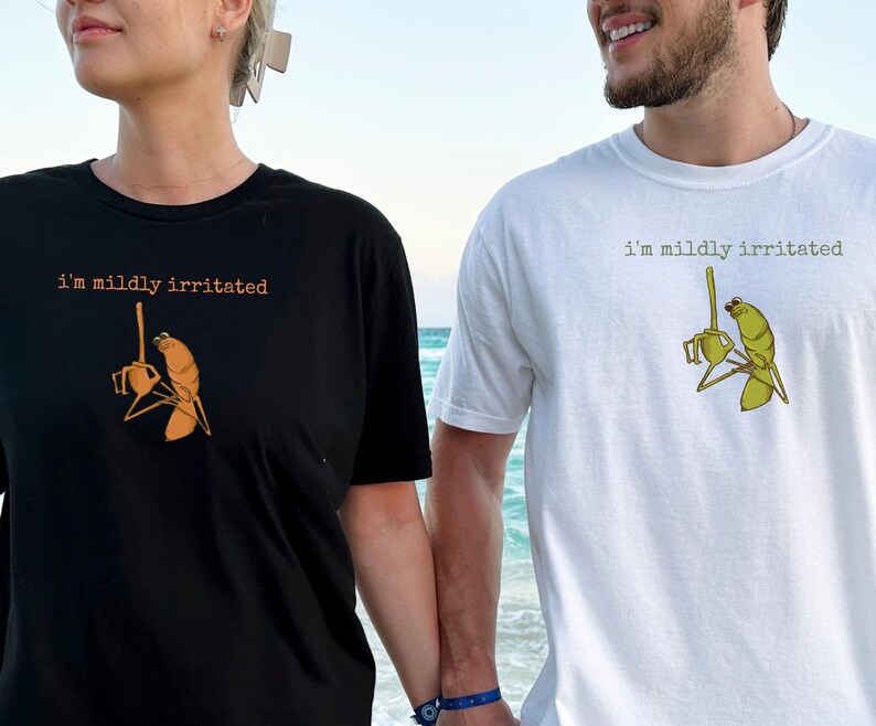 I'm Mildly Irritated Marcus The Worm Shirt, Marcus The Worm Meme Shirt, Brain Rot shirt, Robert Help Marcus The Worm Ugly shirt afbeelding 2