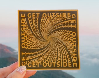 Get Outside Sticker