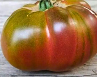 Pomidor Ananas Noire 120 nasion | Czarny ananas, odmiana heirloom do sadzenia w ogrodzie | Rzadki pomidor