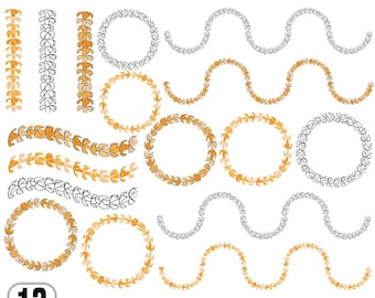 Puakenikeni Lei Bundle SVG - Puakenikeni Flower SVG - Hawaii Svg - Lei Svg - Puakenikeni Lei - Seamless Svg - Laser Engraving - Sublimation