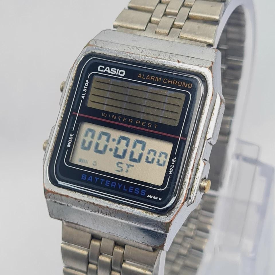 Casio AL-180 Alarm Chrono Digital 668 Vintage Men's Watch - Etsy