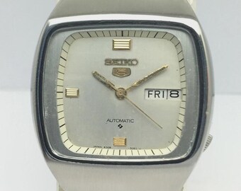 Seiko 5 Automatic 6309-521A Day/date Vintage Men's Watch - Etsy