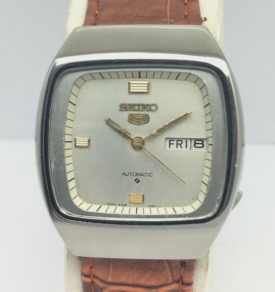 Seiko 5 Automatic 6309-521A Day/date Vintage Men's Watch - Etsy