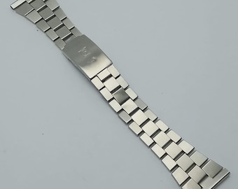 Reloj vintage Roamer Rockshell de acero inoxidable de 25 mm para hombre.