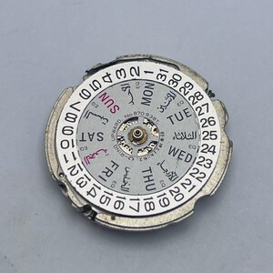 Mouvement de montre automatique Seiko 6106C pour pièces détachées